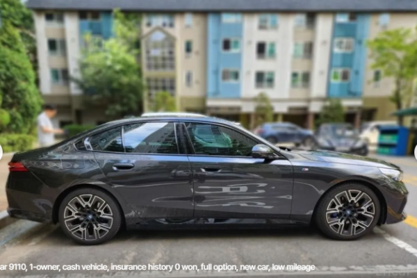 2025 BMW 5 серии с пробегом 3 335 км