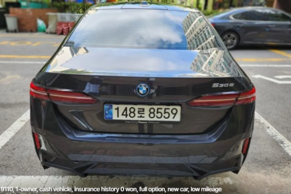 2025 BMW 5 серии с пробегом 3 335 км