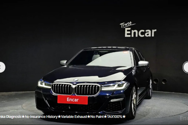 2021 BMW 5 серии с пробегом 35 421 км