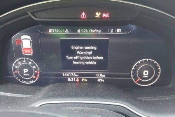 2017 Audi Q7 с пробегом 144 000 миль