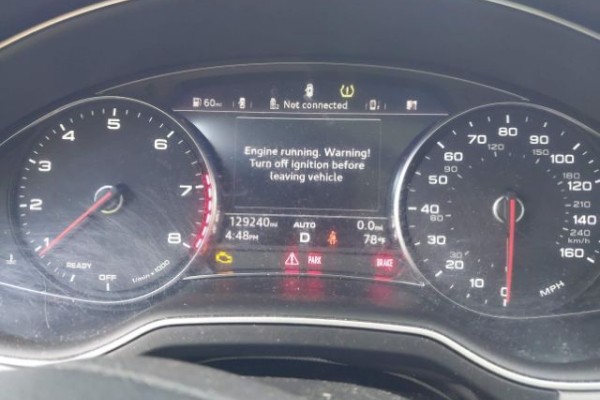 2018 Audi Q7 с пробегом 129 000 миль