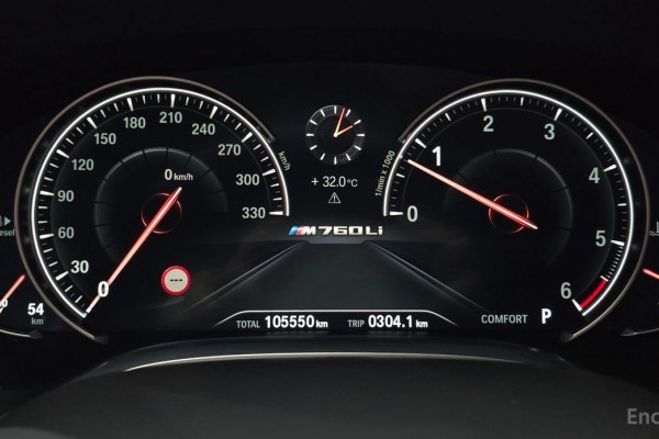 2015 BMW 7 серии с пробегом 105 550 км