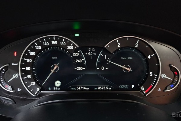 2018 BMW 5 серии с пробегом 54 714 км